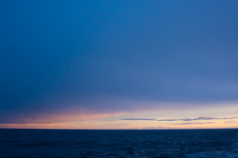 Sunset Over The Antarctic Peninsula